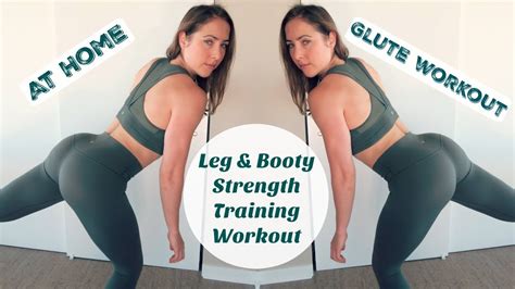 Get Those Booty Gains Leg And Glute Strength Training Workout Youtube