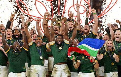 Nzl 11 12 Rsa South Africa Win Tense Final To Claim Fourth Mens Rugby World Cup World Rugby