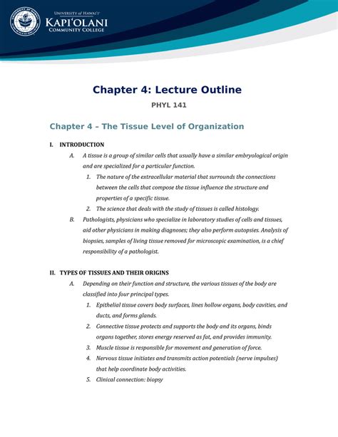 Ch Lecture Outline Chapter Lecture Outline Phyl Chapter