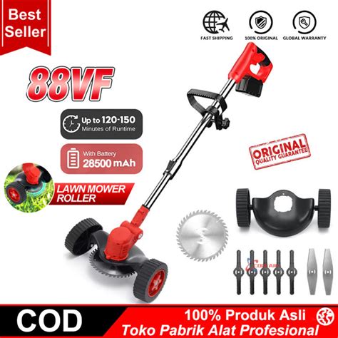 Mesin Potong Rumput Baterai 48V Cordless Lawn Mower Mesin Pemotong