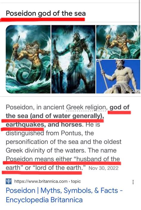 Pontus Greek Mythology Symbol