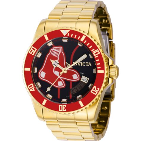 Invicta Mlb Boston Red Sox Automatic Blue Dial Men S Watch