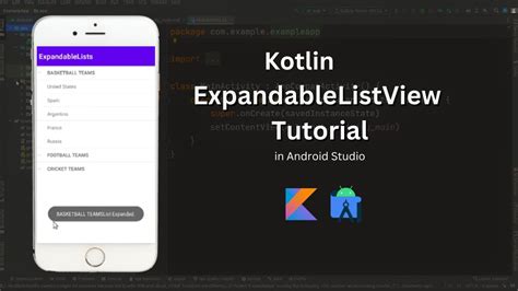 Kotlin How To Make ExpandableListView In Android Studio