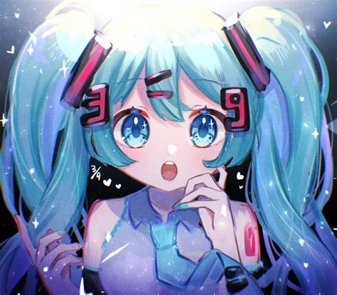 Hatsune Miku Vocaloid Drawn By Kohaku Aozora Danbooru