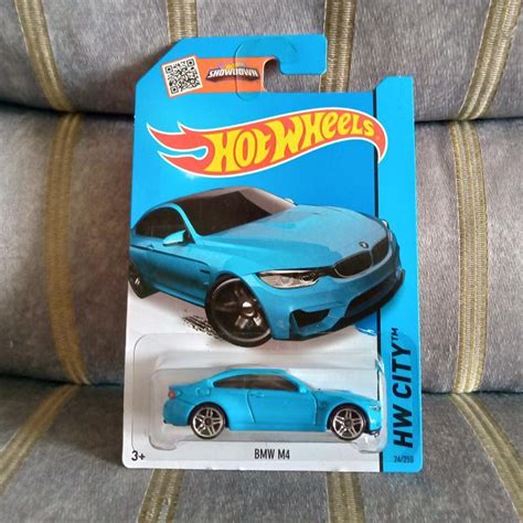 Jual HOT WHEELS BMW M4 BIRU CITY Shopee Indonesia