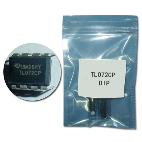 10pcs TL072CN TL072 DIP 8 TL072C TL072CP Operational Amplifiers Op Amps ...