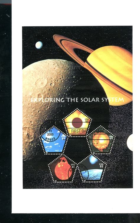 Us X Exploring The Solar System Ceremony Program Fdc United