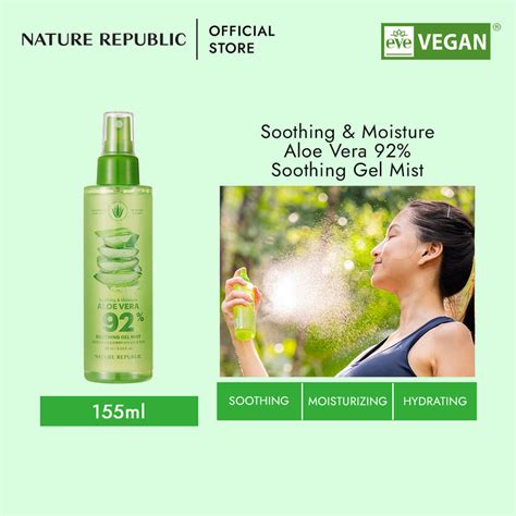 Nature Republic Soothing And Moisutre Aloe Vera 92 Soothing Gel Mist