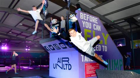 Air Unlimited Trampoline And Inflatable Park Day Out With The Kids