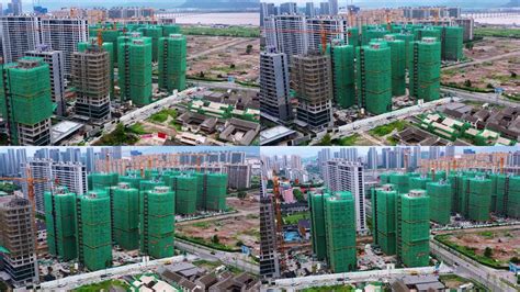 浙江台州市，椒江区，葭芷街道，城市建筑3840x2160高清视频素材下载编号25186003实拍视频光厂vj师网