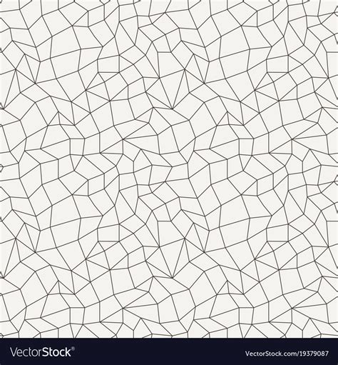 Outline Polygon Seamless Pattern Royalty Free Vector Image