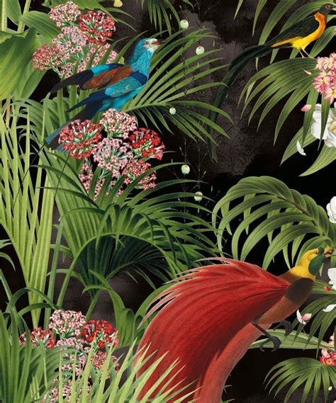 Paradiso Wallpaper • Lush Botanical And Tropical • Milton And King Uk