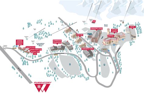 Purgatory Ski Resort Map :: Behance