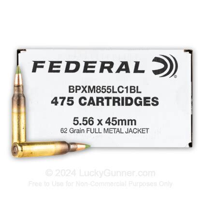 Bulk 5 56x45 Ammo For Sale 62 Grain FMJ XM855 Ammunition In Stock By