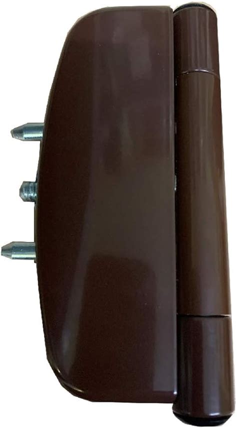 SFS Dynamic 2D Adjustable Upvc Door Hinge Screw In Pin Brown Amazon