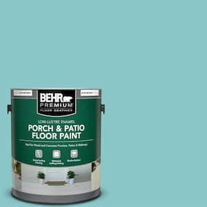 BEHR PREMIUM 1 Gal 510D 4 Embellished Blue Low Lustre Enamel Interior