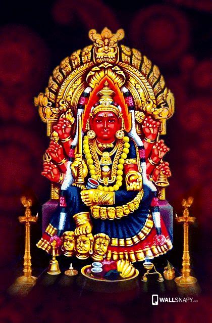 Samayapuram Mariamman Original Hd Image High Quality Wallpaper For Your