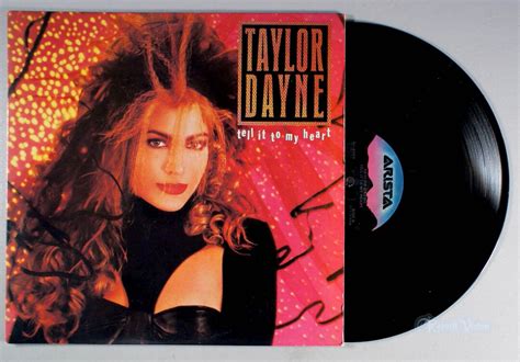 Taylor Dayne Tell It To My Heart 1987 Vinyl Lp Promo Etsy