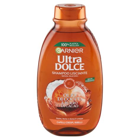 Garnier Ultra Dolce Shampoo All Olio Di Cocco E Burro Di Cacao Per