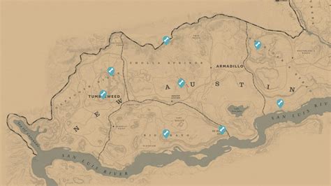 Red Dead Redemption 2 Dinosaur Bone Locations Vg247