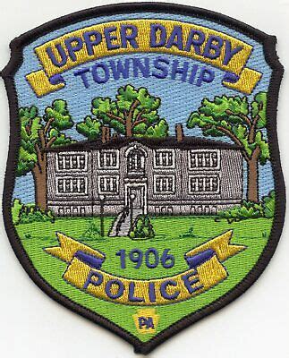 UPPER DARBY TOWNSHIP PENNSYLVANIA PA POLICE PATCH | eBay