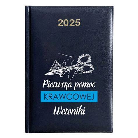 Kalendarz Ksi Kowy A Dzienny Rok Terminarz Notatnik Krawcowa