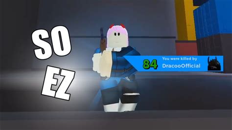 HOW DRACOO PLAYS ROBLOX ARSENAL YouTube