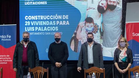 La Provincia Licit La Construcci N De Viviendas En Luis Palacios