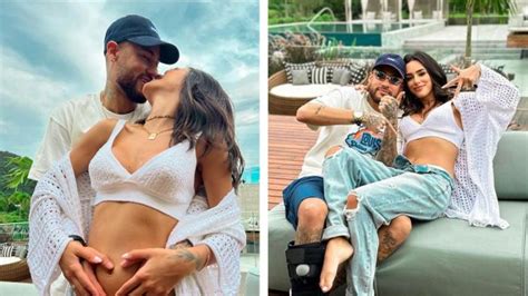 Neymar Jr y su novia Bruna Biancardi serán papás FOTOS