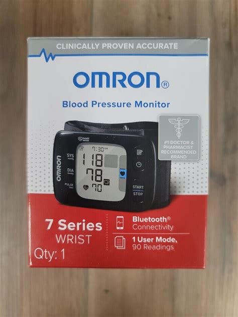 Omron Bp6350 7 Series Wireless Wrist Blood Pressure Monitor New