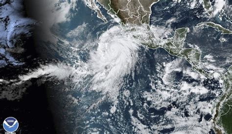 Tropical Storm Hilary Makes Landfall On Mexico Coast En Route To