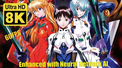 Neon Genesis Evangelion Intro Opening Theme Bluray 8k 60 Fps Remastered With Neural Network Ai