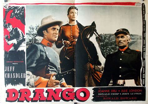"DRANGO" MOVIE POSTER - "DRANGO" MOVIE POSTER