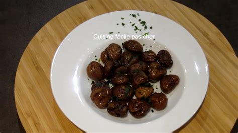 Comment Cuisiner Les Marrons En Conserve YouTube