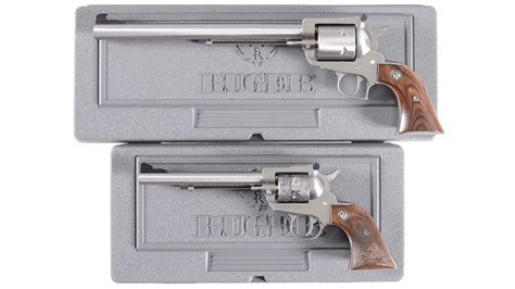 Two Ruger Single Action Revolvers W Cases Rock Island Auction