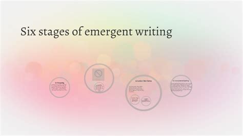 Six Stages Of Emergent Writing By Alectra Gerhardt On Prezi