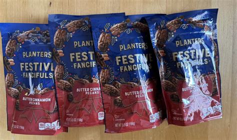 4 New Planters Ketal Cooked Limited Edition Butter Cinnamon Pecans 5 5 Oz Each Ebay