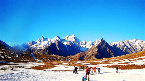 Shimla Wallpaper Mountainous Landforms Mountain Mountain Range Snow