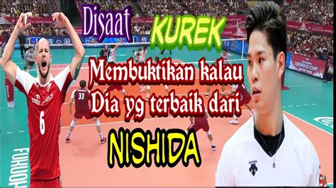 Nishida Vs Kurek Adu Smash Siapa Yg Paling Keras Youtube