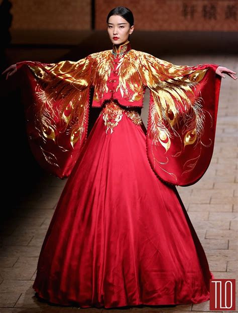 China Fashion Week Spring 2015 Zhang Zhifeng Tom Lorenzo