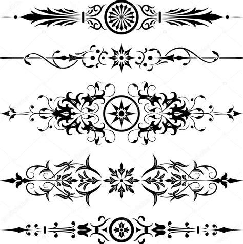 Element For Design Corner Flower Vector Stock Vector By TAlexey 7077839