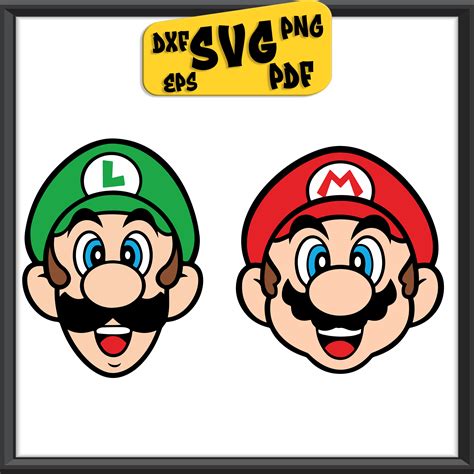 Mario Bros Svg Super Mario Svg Bundle Dxf Eps Png Files Inspire Uplift