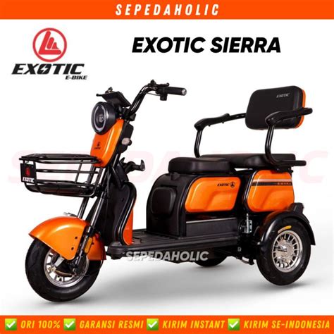 Jual Sepeda Listrik Exotic Sierra Electric E Bike Watt By Pacific