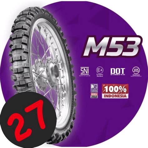 Jual Ban Motor Trail MIZZLE M 53 M53 70 100 19 Tubetype Ban Luar