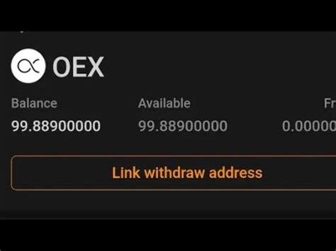 Import Oex On Metamask And Bind Withdrawal Address Youtube