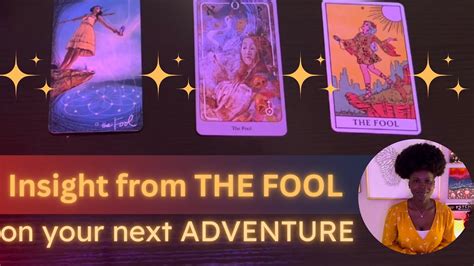 Pick A Card 🔮 Insights From The Fool On Your Big Adventure ⁉️⚡️😇