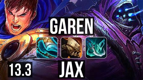 GAREN Vs JAX TOP 11 1 6 Legendary 500 Games 1 1M Mastery EUW