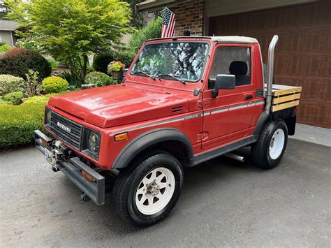 Sold 1987 Suzuki Samurai JX Soft Top Hemmings