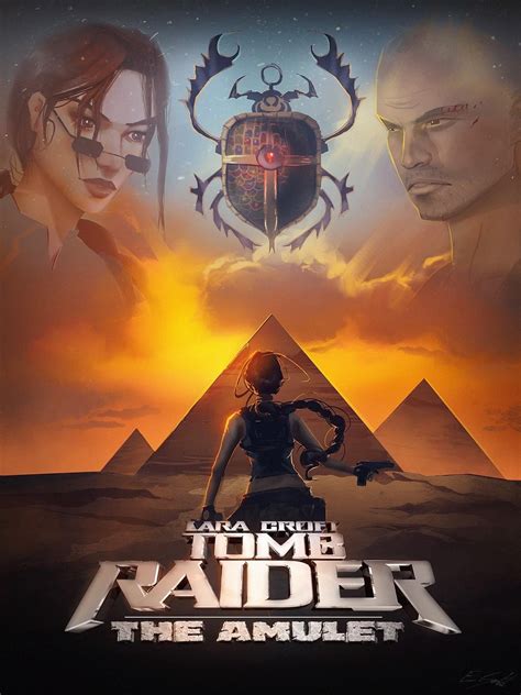 Lara Croft Tomb Raider The Amulet 2021 The Poster Database Tpdb