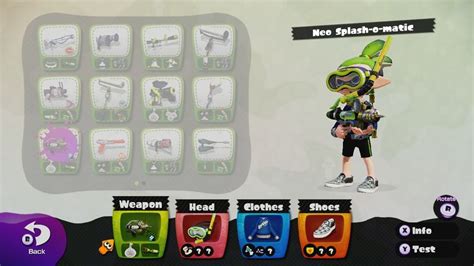 Equipment Inkipedia The Splatoon Wiki